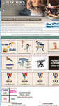 Mobile Screenshot of haydensgym.com